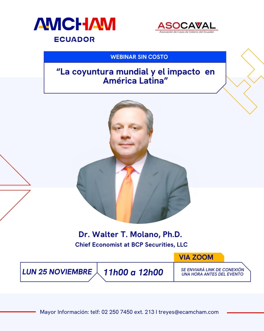 Webinar “La coyuntura mundial y el impacto en América Latina”